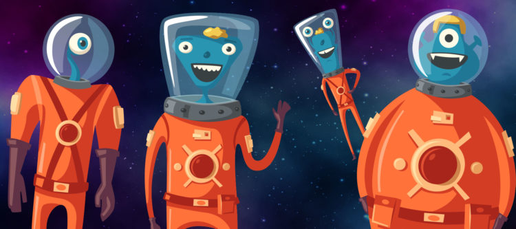 Boom Galaxy Space Characters